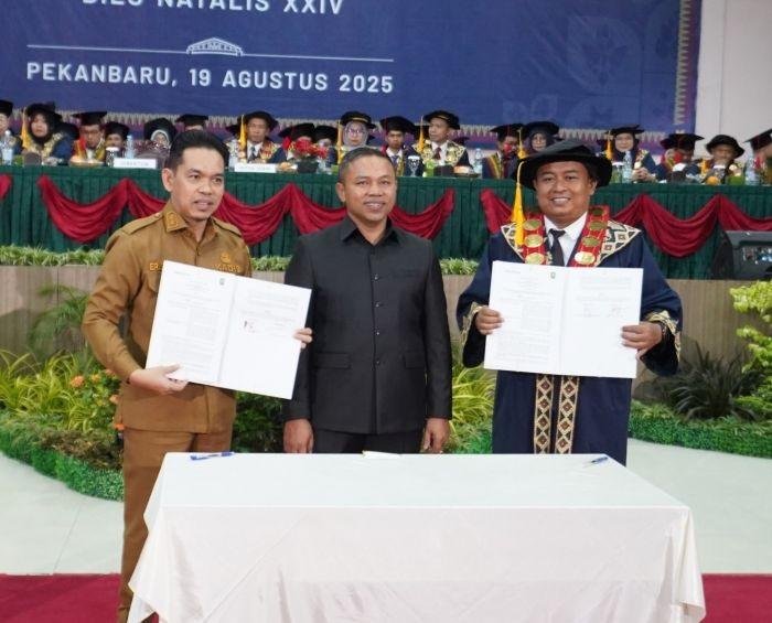 Pemprov Riau Kerjasama dengan PCR, Sasarannya Sekolah di Bawah Naungan Dinas Pendidikan