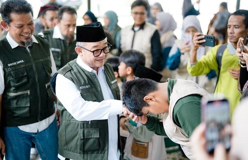 Mendikdasmen RI Resmian Ruang Belajar Terbuka di Sekolah Alam Indonesia Pekanbaru