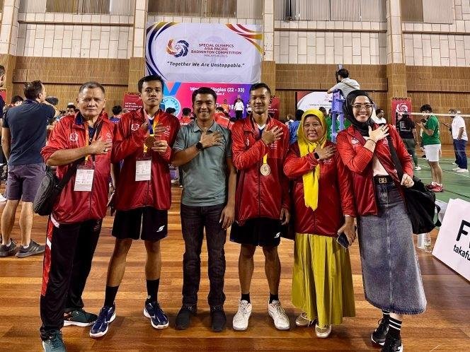 Bertanding di Malaysia, Atlet SOIna Riau Asal Kampar Berjaya Sumbangkan 11 Medali untuk Indonesia