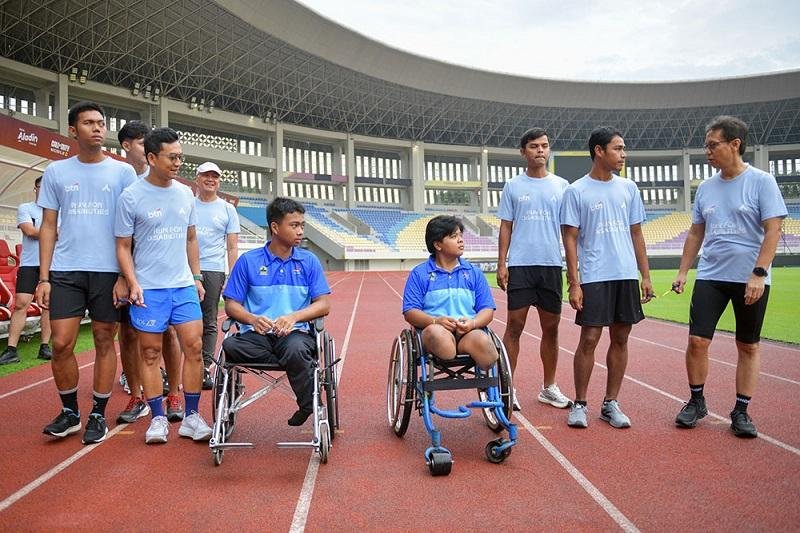 Menteri Kesehatan Ikuti BTN Run For Disabilities di Solo