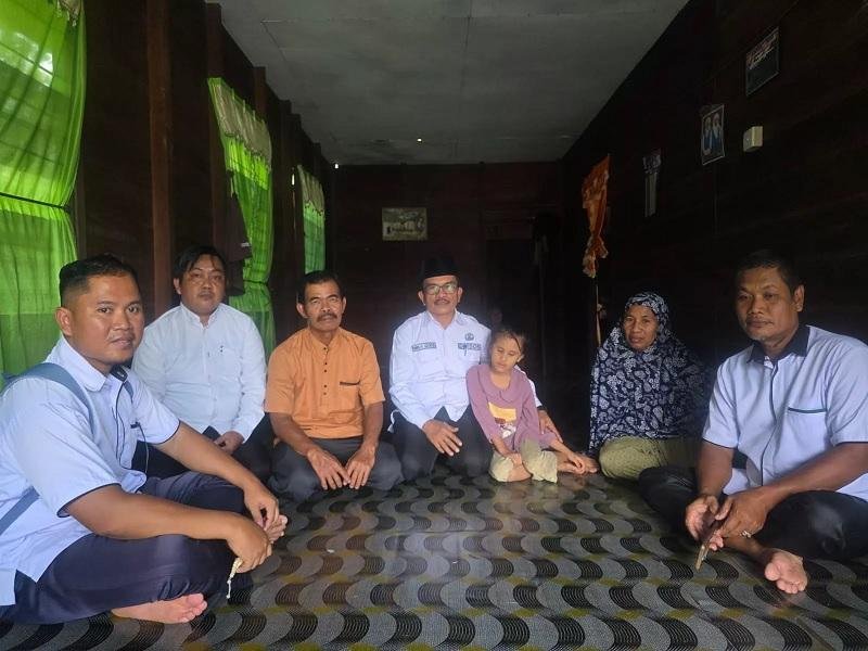 Dua Anak Disabilitas Diduga Ganguan Syaraf Mata, Dinas PPPA Siak Gerak Cari Solusi