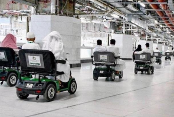 Arab Saudi Siapkan 40 Mobil Listrik dan Jalur Khusus Lansia dan Disabilitas di Masjidil Haram