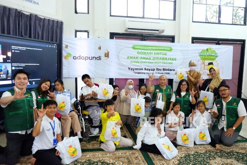 Program CSR Ramadhan, Komunitas Adapundi Sasar Anak-Anak Disabilitas Ganda
