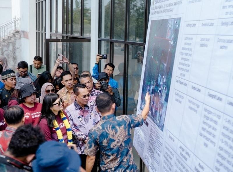 Sekolah Garuda Disiapkan di Riau, Wamendiktisaintek Kunjungi Rokan Hilir