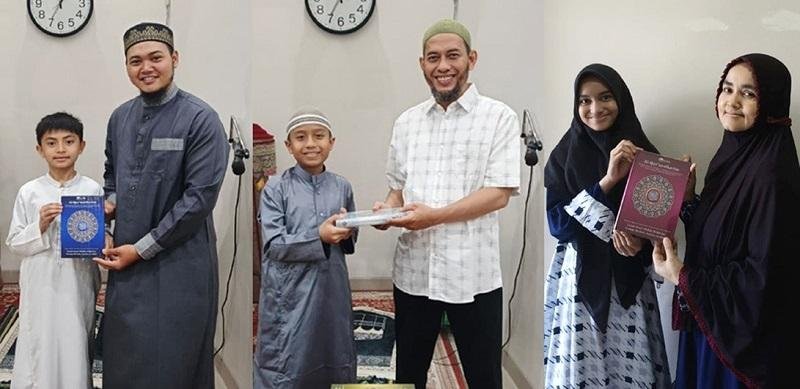 Pelajar Tahfidz Bahagia dan Orang Tua Terharu Saat Terima Al-Qur’an dari KWQ