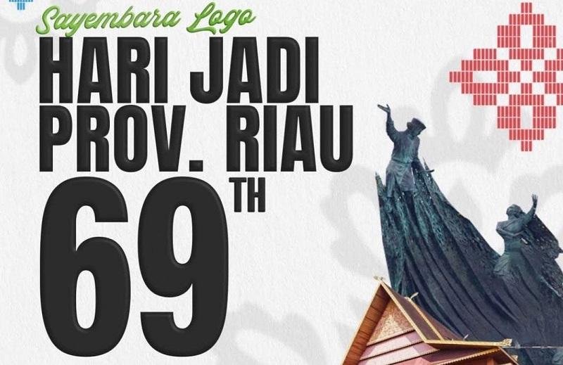 Mulai Semarak Ivent Riau ke-69, Pemprov Riau Gelar Sayembara Logo Hari Jadi Provinsi Riau