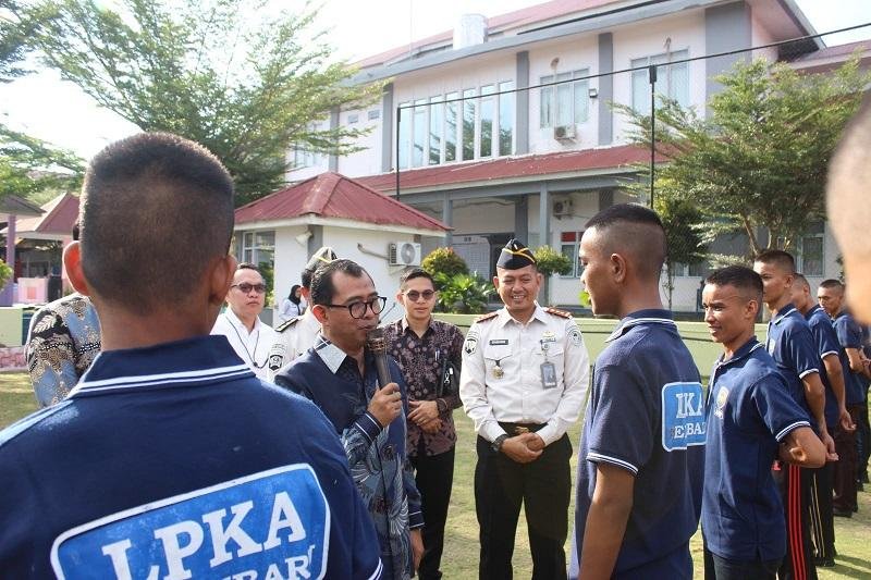 Supaya Tak Putus Pendidikan, Ombudsman RI Dorong Anak Binaan Lapas Pekanbaru Masuk Sekolah Rakyat