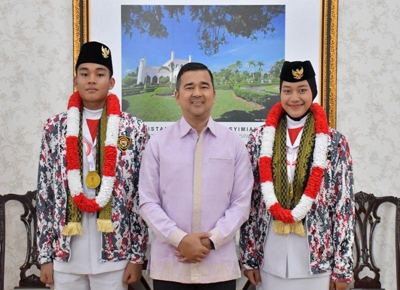 Pulang ke Riau Usai Tugas Paskibraka Nasional, Pemprov Riau Sebut 2 Pelajar Jadi Kebanggaan