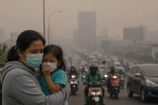 Pekanbaru Kembali Diselimuti Asap, Kualitas Udara Level Sangat Tidak Sehat