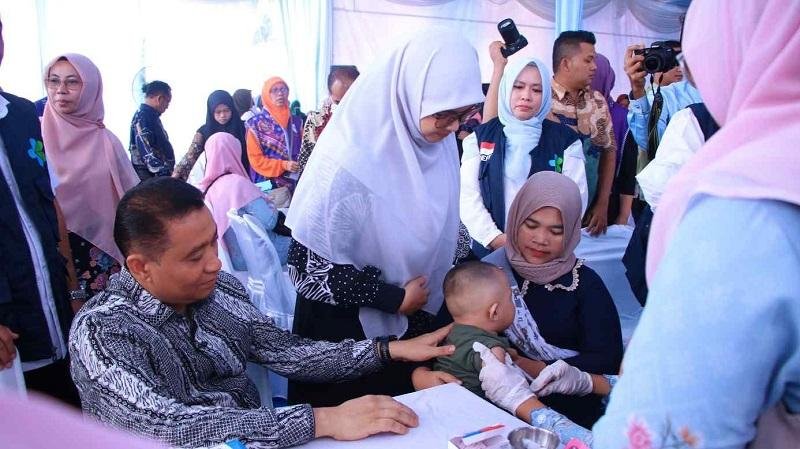 Pemko Targetkan Tak Ada Anak yang Belum Lengkap Imunisasi di Kota Pekanbaru