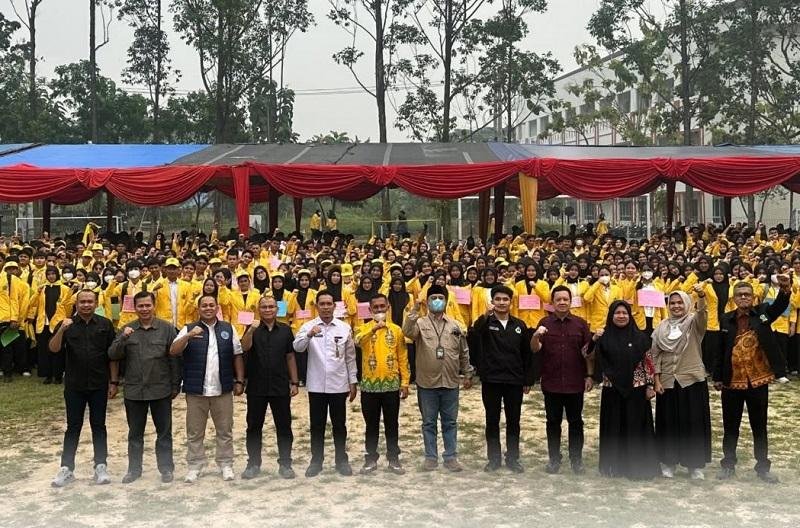 Meriah 2.900 Mahasiswa Baru Unilak Ikuti PKKMB 2026, Ada Disabilitas dan Beasiswa Sawit