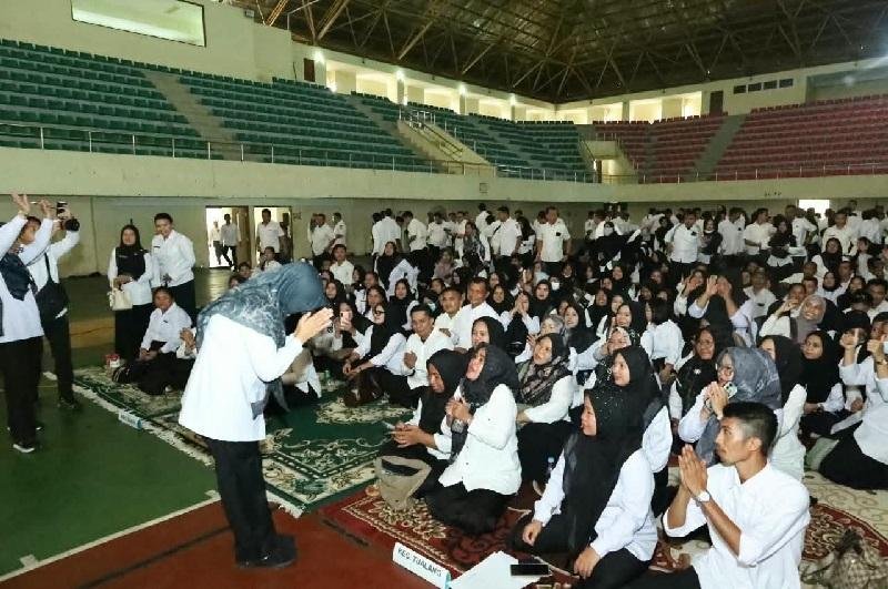Meski Anggaran Terbatas, Bupati Siak Afni Perpanjang SK 2.994 ASN PPPK Paruh Waktu, Dapat Gaji 13 dan THR