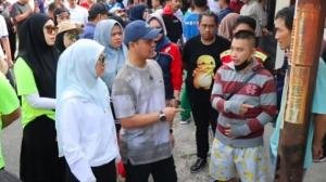 Suami Istri dan Dua Anak Alami Musibah Kebakaran Ruko, Walikota Agung Nugroho Temui Keluarga Korban