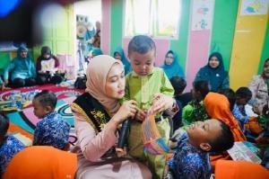 Edukasi Kelompok Bermain, Bunda PAUD Riau Ajak Anak Kenali Gizi Seimbang dengan Cara Menyenangkan