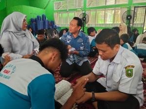 Menarik Cara Disabilitas Rungu Belajar Ngaji, Dewandik Riau Kunjungi SLBN Pembina Pekanbaru