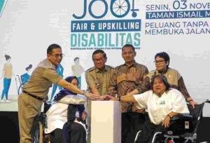 Buka Job Fair, Gubernur Pramono Anum Buka Peluang Kerja untuk Disabilitas di Jakarta