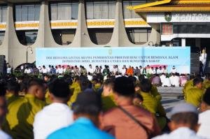 Rasa Empati Akibat Bencana Banjir dan Longsor Sumatera, Pemprov Riau Gelar Doa untuk Korban