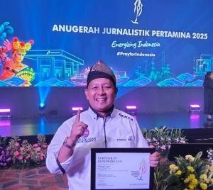 Kupas Sekolah Disabilitas, Jurnalis Suratkabar GENTA Raih Juara 1 Anugerah Jurnalistik Pertamina 2025