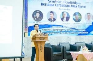 Soal Kualitas Pengajaran di SMA/SMK dan SLBN, FMKKS Riau Gelar Seminar Pendidikan