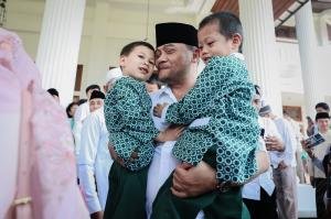 Lebaran, Gubernur Ahmad Lutfhi Undang Komunitas Disabilitas di Wisma Perdamaian Jateng