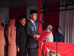 Hardiknas 2026 di Kampar, Bupati Ahmad Yuzar Beri Perhatian Khusus Terkait Peran Guru