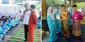 Dukung Program Cinta Al Qur’an, KWQ Salurkan Mushaf Baru di SMPN 13 Pekanbaru