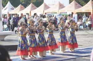 Tari Kreasi Melayu Massal Warnai Peringatan Hari Anak Nasional 2026 Tingkat Provinsi Riau