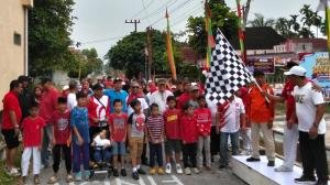 Penuh Keceriaan, Pesta Rakyat di Pandau Permai Kampar Meriah