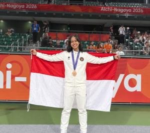 Luar Biasa dan Ciptakan Sejarah, Mahasiswi Unilak Sumbang Medali di Asian Games Japan 2026